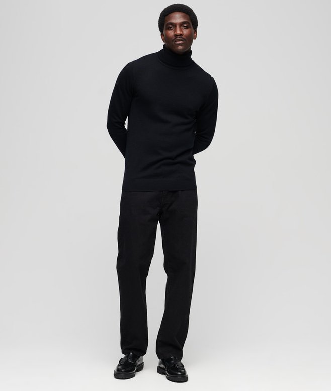 Merino Roll Neck Jumper