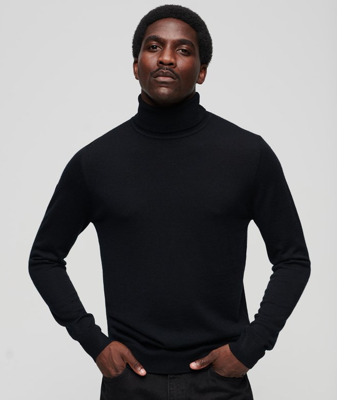 Merino Roll Neck Jumper