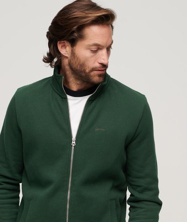Essential Logo Zip Track Top Image 2