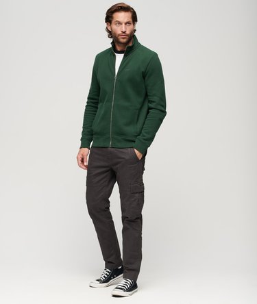 Essential Logo Zip Track Top Image 6