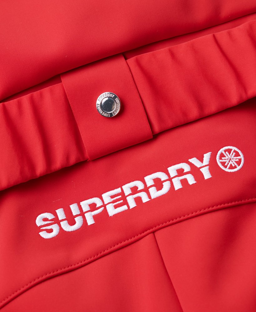womens Ski Suit in Hike Red | Superdry US