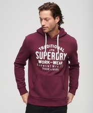 Sweat à capuche à motif Athletic Script