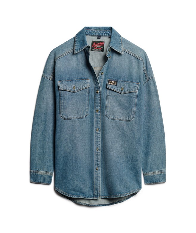 Oversized Denim Shacket (3) 3.7 out of 5 stars, 3 reviews More Colours Available Price £37.49 Price reduced from £74.99 to You Save 50%
