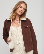 Sherpa Cord Trucker Jacket