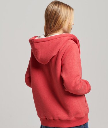 Essential Borg Lined Zip Hoodie Image 4