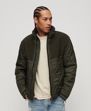 Sherpa Quilted Hybrid Jacket