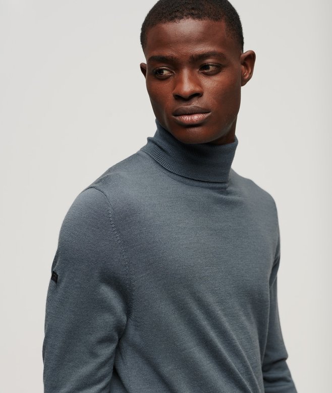 Merino Roll Neck Jumper