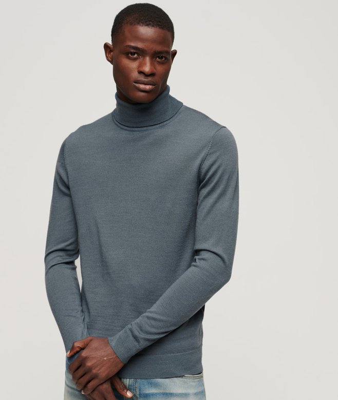 Merino Roll Neck Jumper