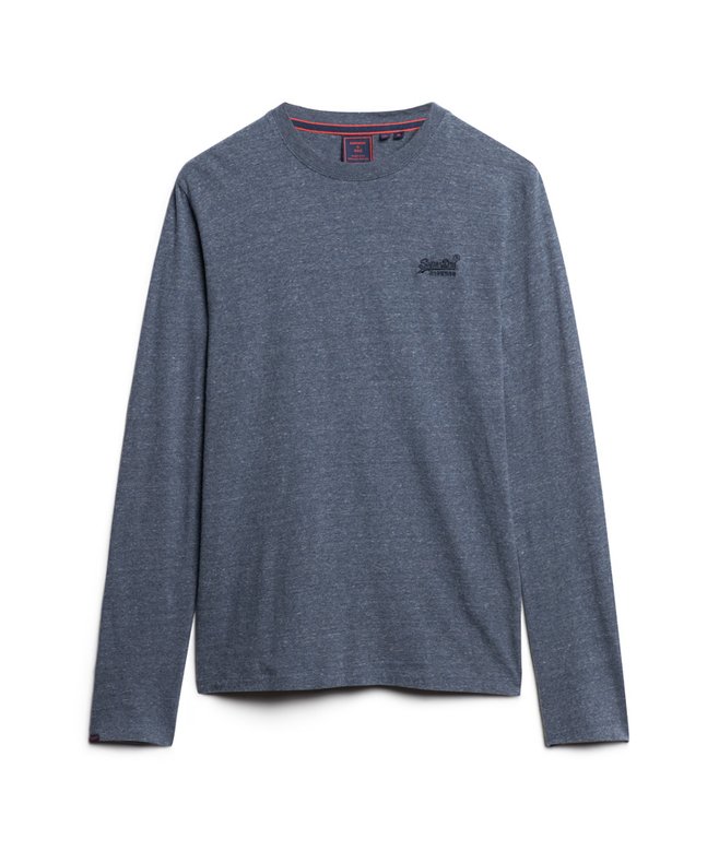 Organic Cotton Vintage Logo Embroidered Top