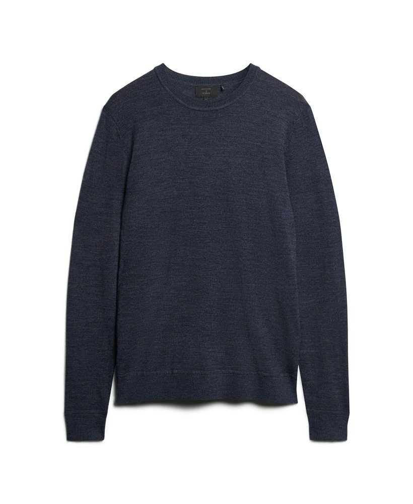 THE DAY LOW GAUGE MERINO CREWNECK KNIT THE DAY LOW GAUGE MERINO