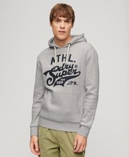 Athletic Script Graphic Hoodie