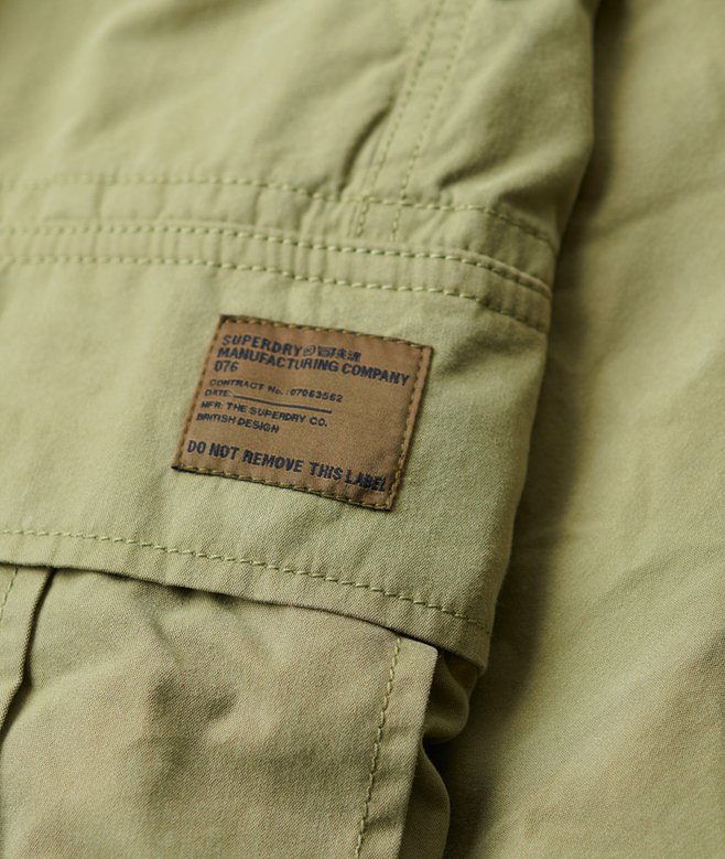 Organic Cotton Vintage Parachute Cargo Pants