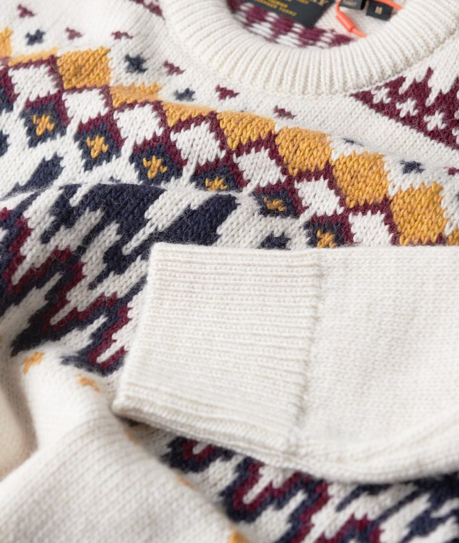 Fairisle Knit Crew Jumper