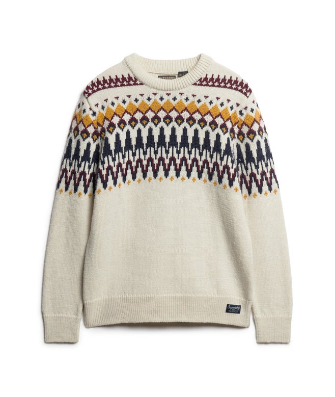 Fairisle Knit Crew Jumper
