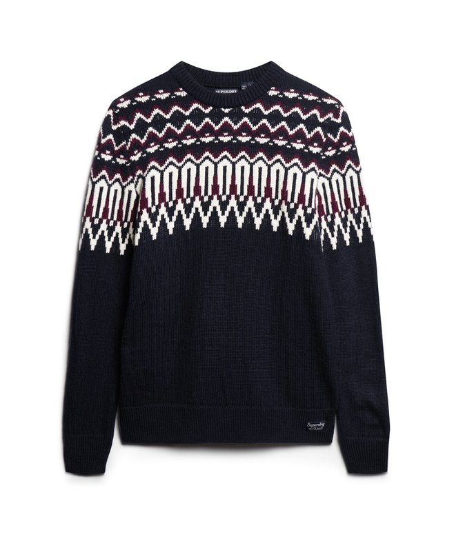 Fairisle Knit Crew Jumper