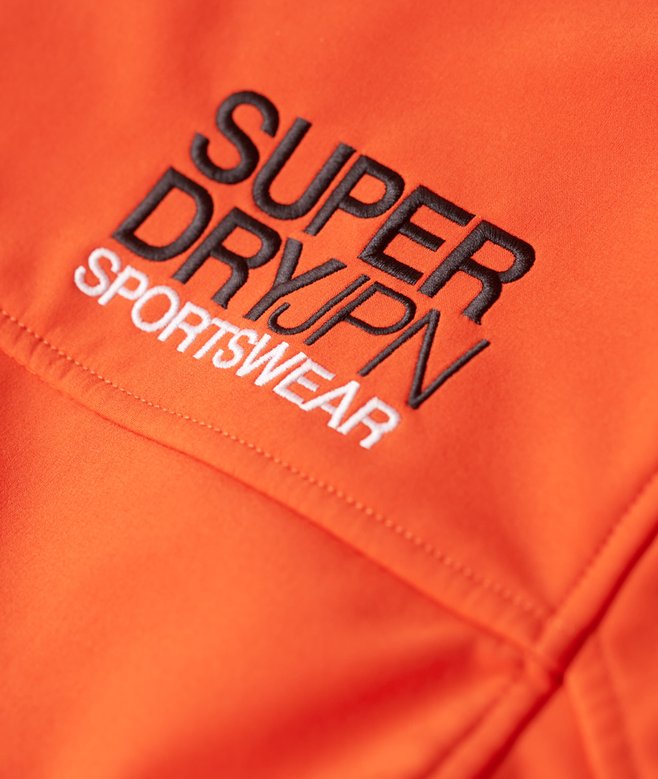 Fleece Lined Softshell Hooded Jacket