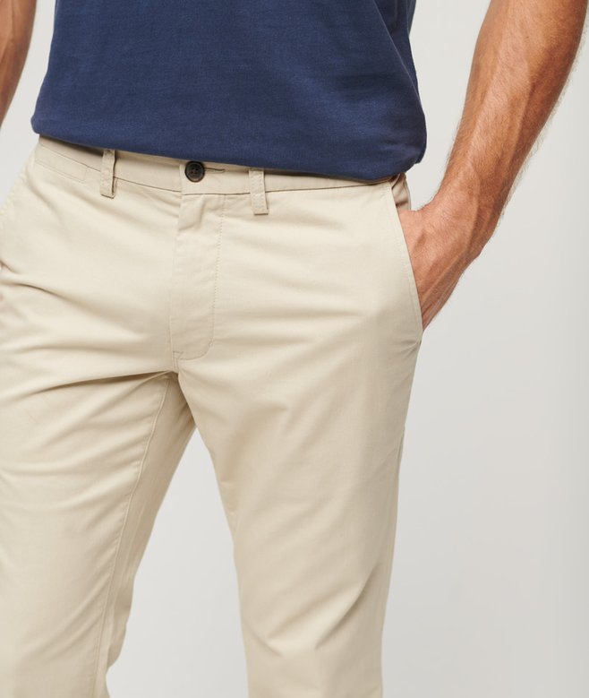 Slim Tapered Stretch Chinos