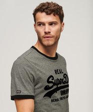 Camiseta con el logotipo Vintage en un tono más intenso