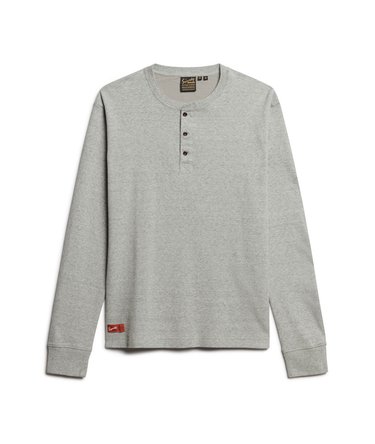 Vintage Logo Embroidered Half Button Top Image 6