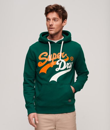Classic College Hoodie mit Schriftzug Image 1
