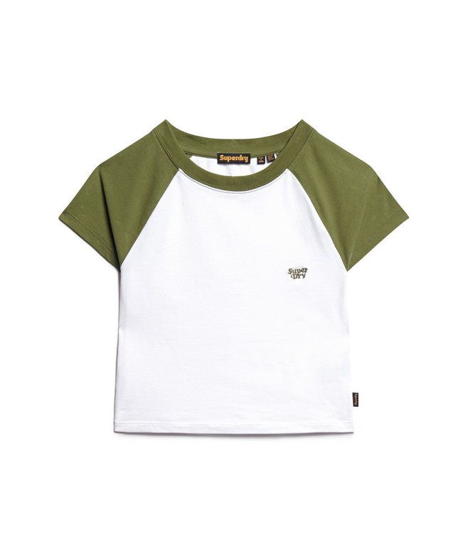 Cropped Baseball Baby T-Shirt
