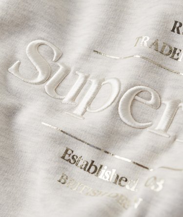 Sudadera con logotipo metalizado Luxe Image 3