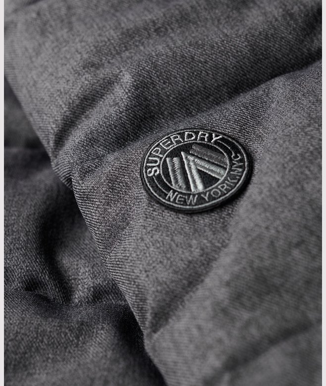City Chevron Padded Coat