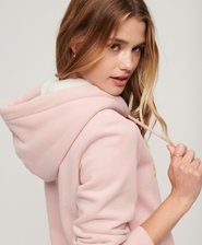 Luxe Metallic Logo Hoodie