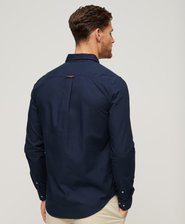 Chemise à manches longues en coton bio surteint