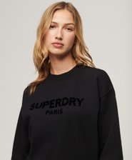 Sport Luxe Crew Sweatshirt