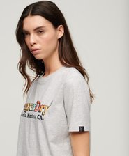 Rainbow Logo Relaxed Fit T-Shirt