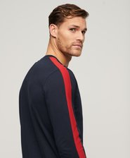 Essential Logo retro top met strepen en lange mouwen