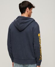 Athletic College Kapuzenjacke mit Grafik und Reißverschluss