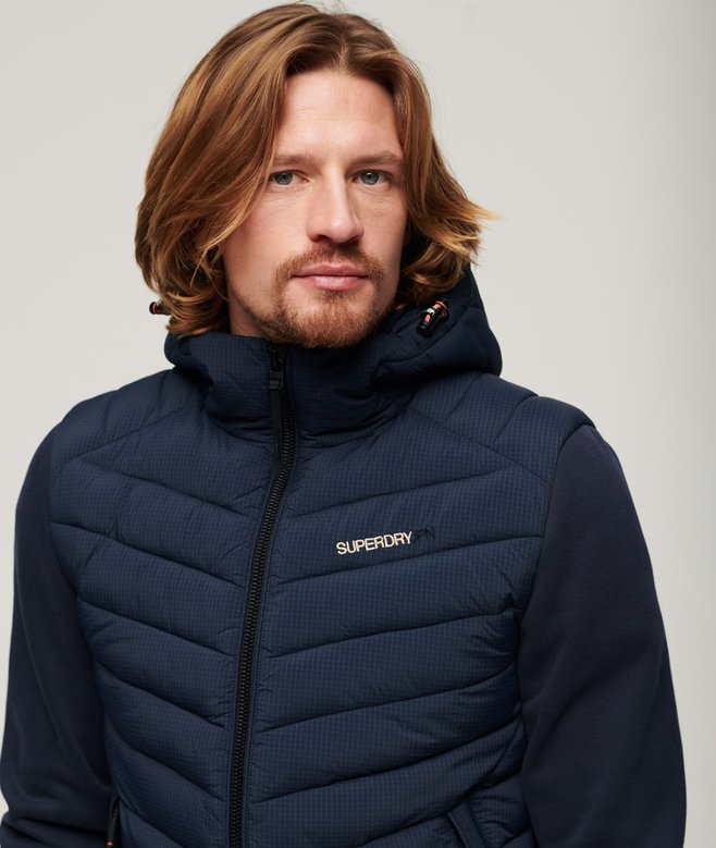 Hooded Storm Hybrid Padded Jacket