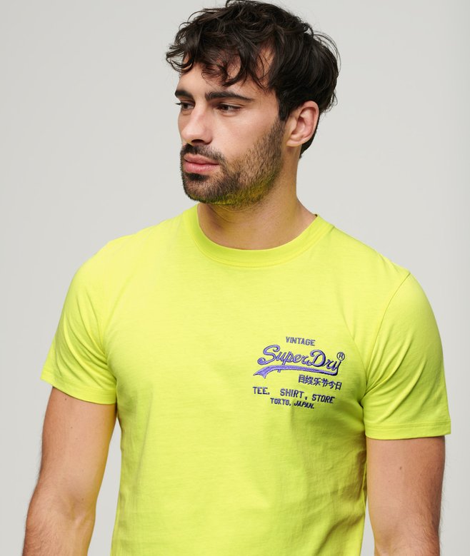Neon Vintage Logo T-Shirt