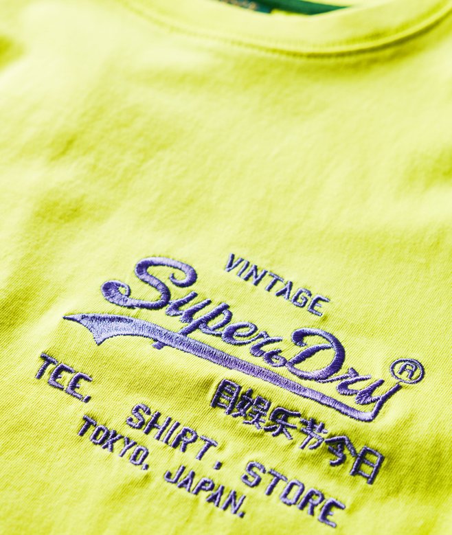 Neon Vintage Logo T-Shirt