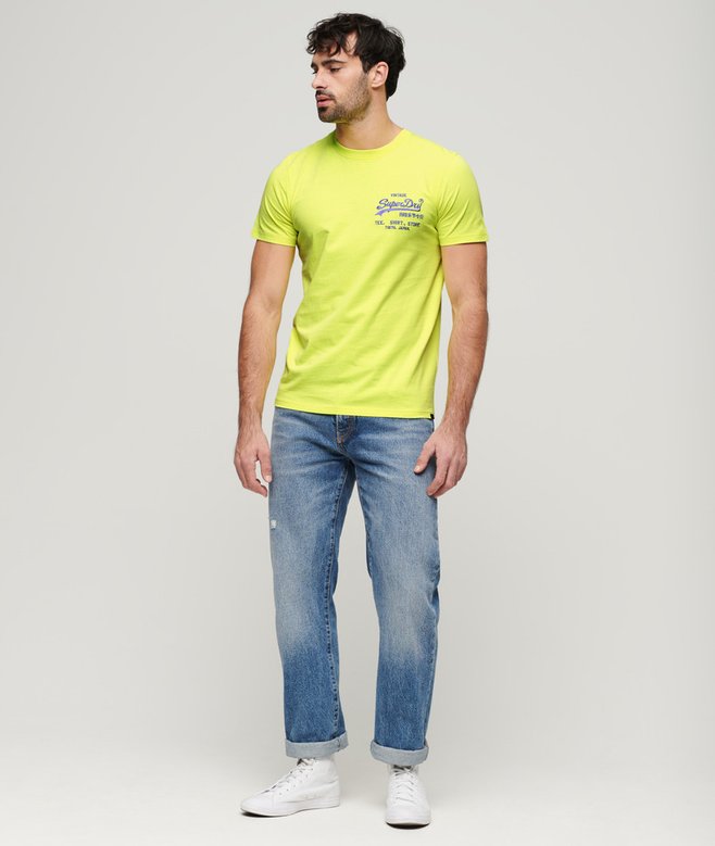 Neon Vintage Logo T-Shirt