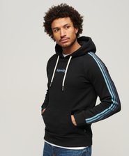 Terrain Striped Logo Hoodie
