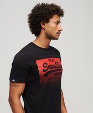T-shirt Vintage Box Gradient