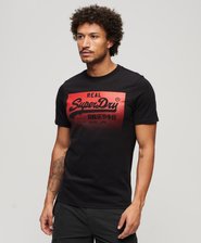 T-shirt Vintage Box Gradient