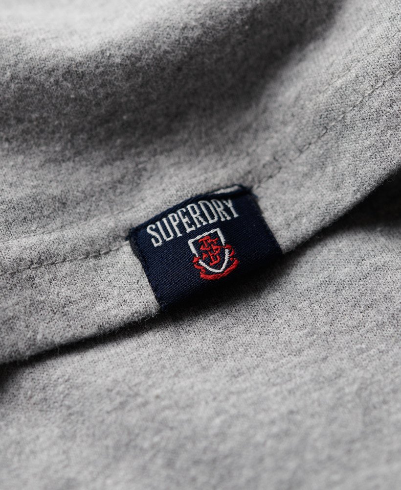 mens Osaka 6 Graphic T-Shirt in Ash Grey Marl | Superdry US