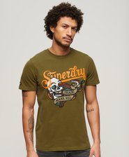 T-shirt con scritta Tattoo