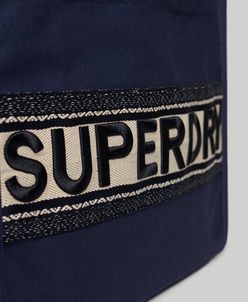 womens Luxe Tote Bag in Truest Navy | Superdry US