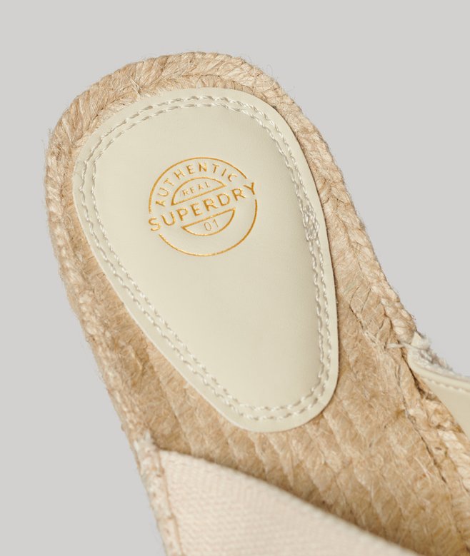 Espadrille Cross Strap Sliders (1) 1 out of 5 stars, 1 reviews More Colours Available Price £19.99 Price reduced from £39.99 to You Save 50%