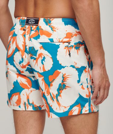 15inch badshorts i återvunnet material med tryck Image 2
