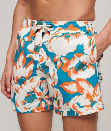 15inch badshorts i återvunnet material med tryck Image 1