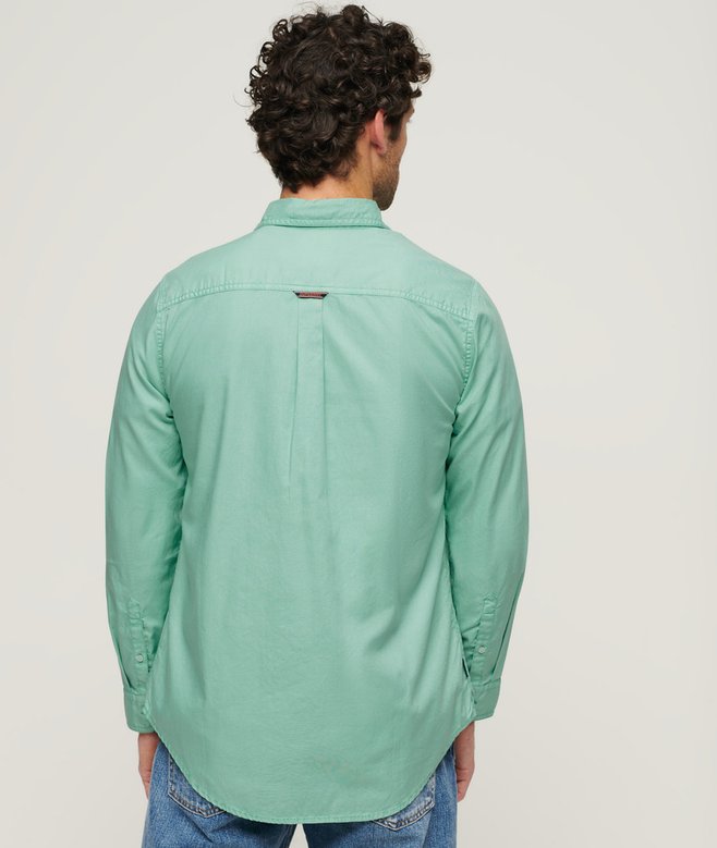 Overdyed Organic Cotton Long Sleeve Shirt More Colours Available Price £24.99 Price reduced from £49.99 to You Save 50%