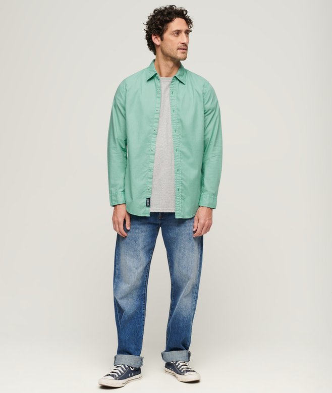 Overdyed Organic Cotton Long Sleeve Shirt More Colours Available Price £24.99 Price reduced from £49.99 to You Save 50%