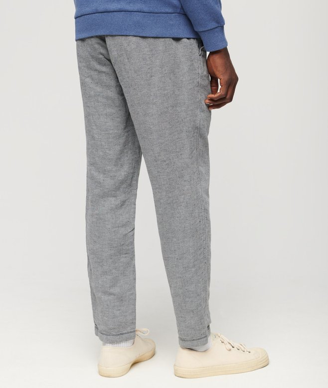 Drawstring Linen Trousers