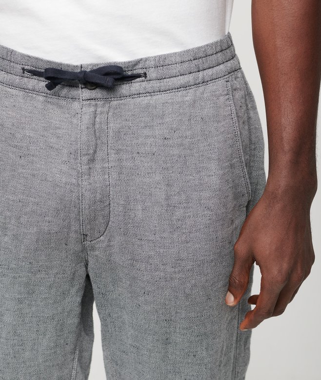 Drawstring Linen Trousers